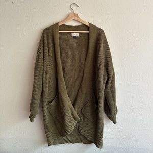 Universal Thread Olive Green Cardigan